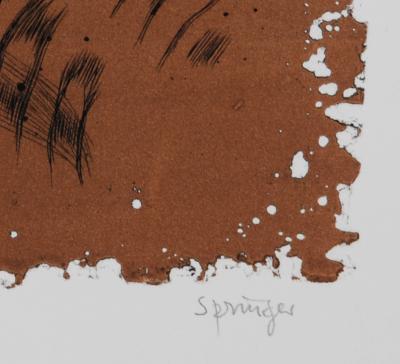 Ferdinand SPRINGER - Composition, 1965 - Original etching 2