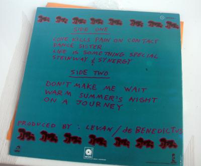 PEECH BOYS life is something special COVER by Keith HARING 1983 2
