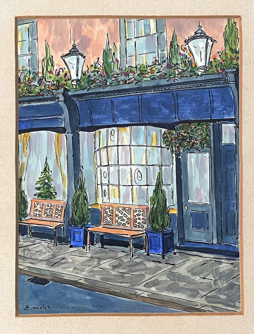 Elisée Maclet - France - Peinture originale - Art Moderne - Plazzart