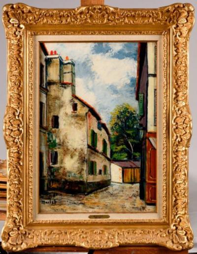 Élisée Maclet - Ruelle - Peinture originale 2