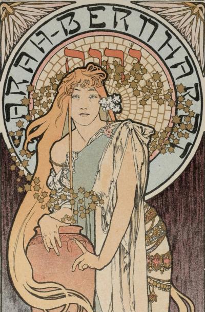 Alphonse MUCHA - Les Maitres de l’Affiche : La Samaritaine, 1899 - Lithograph 2