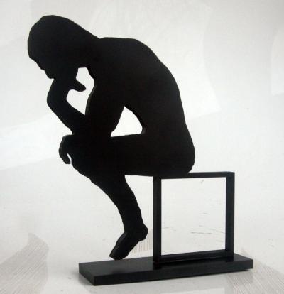 PyB - Le penseur Rodin, 2022 - Sculpture 2