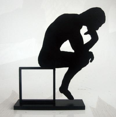 PyB - Le penseur Rodin, 2022 - Sculpture 2
