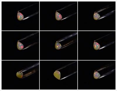 1,79 ct. Jeu de couleur Crystal Opal 2