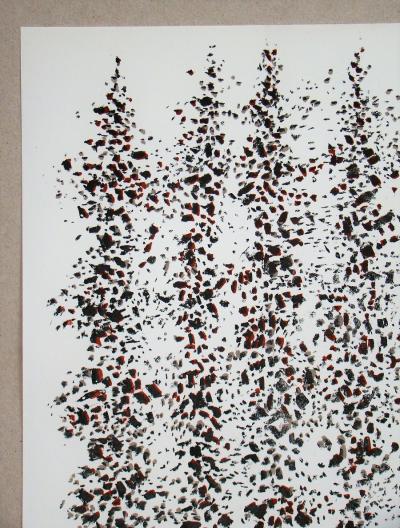 Mark TOBEY - Composition, 1955 - Lithographie originale 2