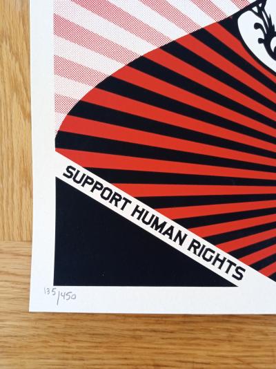 Shepard FAIREY (Obey) - Aung San Suu Kyi, 2009 - Sérigraphie signée et numérotée 2