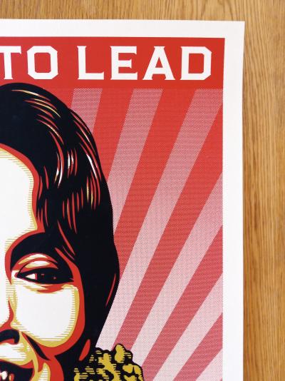 Shepard FAIREY (Obey) - Aung San Suu Kyi, 2009 - Sérigraphie signée et numérotée 2