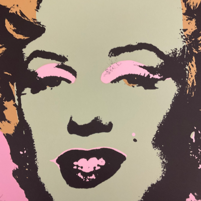Andy WARHOL (d’après) - Marilyn Monroe Pink - Granolithographie 2