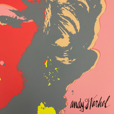Andy WARHOL (d’après) - Marilyn Monroe Rouge  - Granolithographie 2