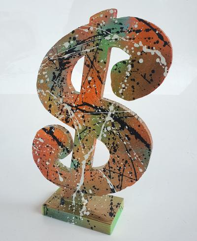 SPACO - colors Dollar , 2022 - Sculpture 2