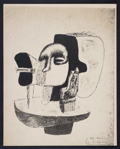 Charles-Edouard Jeanneret dit LE CORBUSIER - Ozon, 1940 - Xérographie sur papier 2
