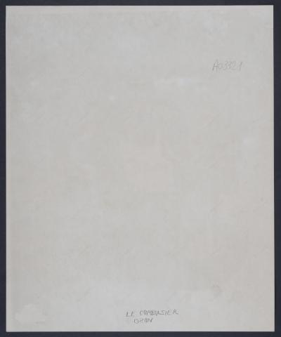 Charles-Edouard Jeanneret dit LE CORBUSIER - Ozon, 1940 - Xérographie sur papier 2
