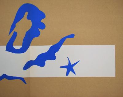 Henri MATISSE (after) - La Piscine - Panneau A, 1958 - Lithograph 2
