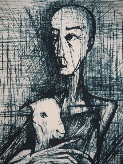 Bernard BUFFET - Apocalypse, Saint Jean à l’Agneau, 1961 - Gravure originale 2