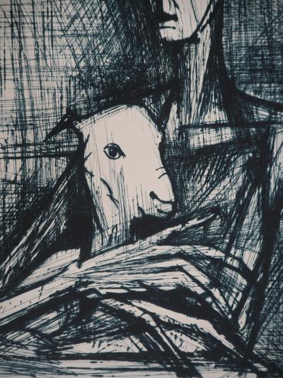 Bernard BUFFET - Apocalypse, Saint Jean à l’Agneau, 1961 - Gravure originale 2