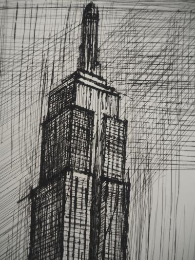 Bernard BUFFET - New York : L’Empire State Building, 1959 - Gravure originale signée 2