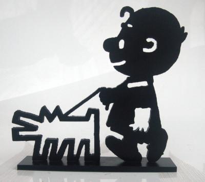 PyB - Charly & Dog haring, 2022 - Sculpture 2