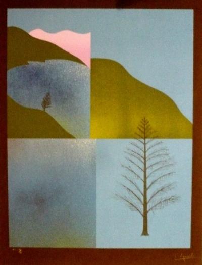 Carme AGUADE - Analitica 8, 1979, Sérigraphie signée 2