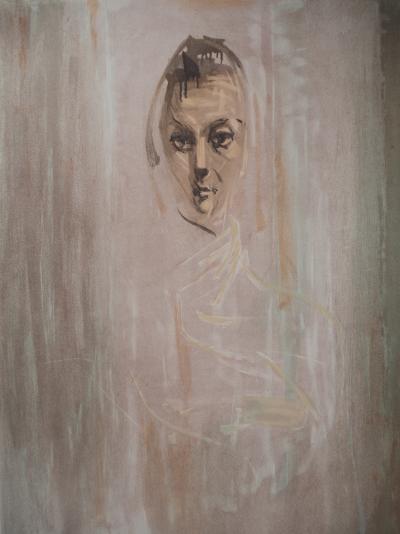Nasser ASSAR - Aurore, Isabelle, 1979 - Original lithograph, Signed 2