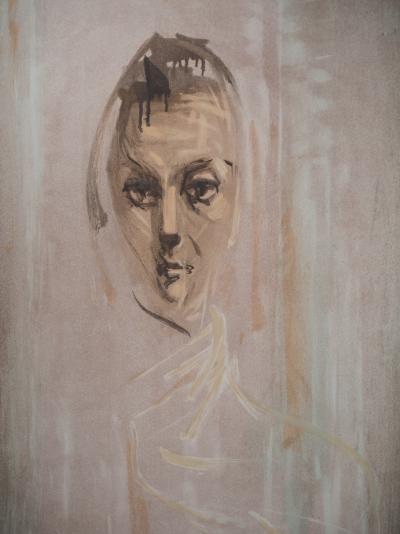 Nasser ASSAR - Aurore, Isabelle, 1979 - Original lithograph, Signed 2
