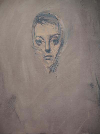 Nasser ASSAR - Soir, Isabelle, 1979 - Original lithograph, Signed 2