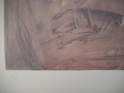 Nasser ASSAR - Soir, Isabelle, 1979 - Original lithograph, Signed 2