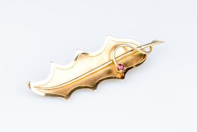 Broche en or jaune 2
