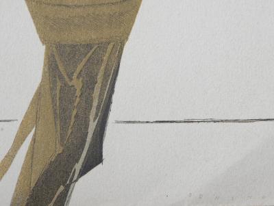 Eduardo Garcia BENITO - Noailles-Duc, 1920 - Lithographie aux couleurs du pochoir, rehaussée à l'encre dorée 2