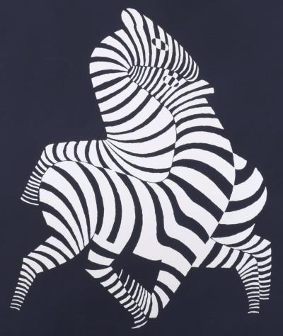 Victor VASARELY - Zèbres, c. 1960 - Silkscreen (Opt Art classic!) 2