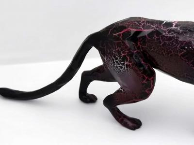 DED2008 - Black Panther - Sculpture - 2
