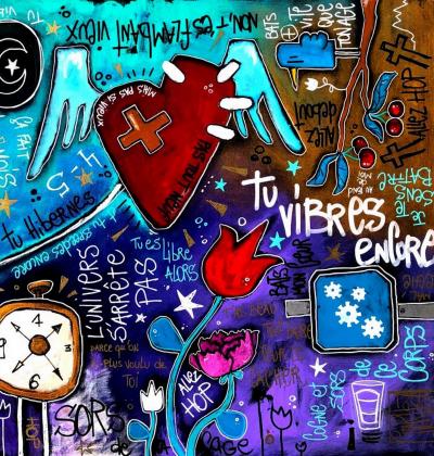 Yohan STORTI - Mal léché - Sérigraphie signée et numérotée 2