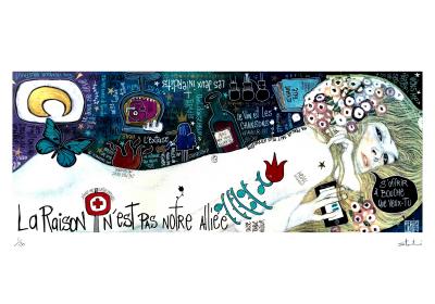 Yohan STORTI - A bouche que veux-tu - Sérigraphie signée et numérotée