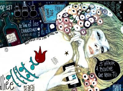Yohan STORTI - A bouche que veux-tu - Sérigraphie signée et numérotée 2