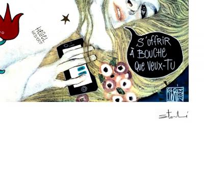 Yohan STORTI - A bouche que veux-tu - Sérigraphie signée et numérotée 2