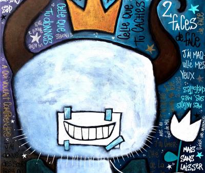 Yohan STORTI - De face, 2 faces - Sérigraphie signée et numérotée 2