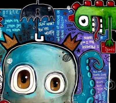 Yohan STORTI - Fix you - Sérigraphie signée et numérotée 2