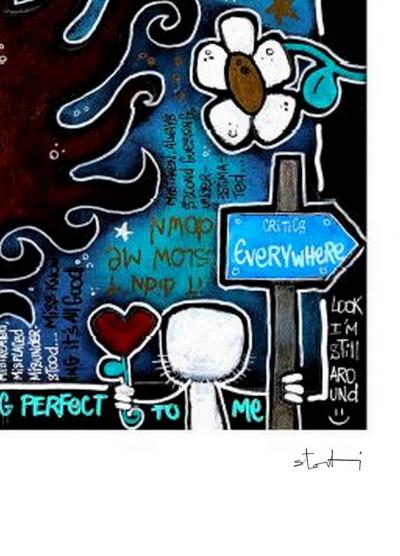 Yohan STORTI - Fucking perfect - Sérigraphie signée et numérotée 2