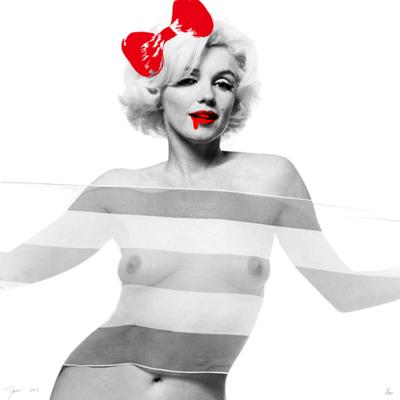 Death NYC - Marilyn Nude 2013 - Sérigraphie originale signée 2