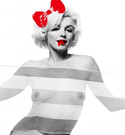 Death NYC - Marilyn Nude 2013 - Sérigraphie originale signée 2