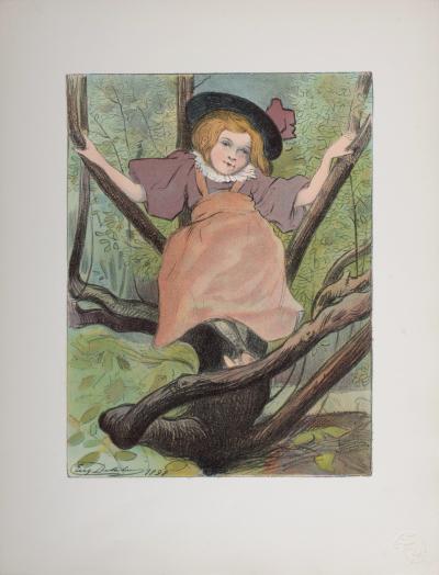 Eugène DELATRE - Kacia, 1898 - Lithograph on wove paper 2