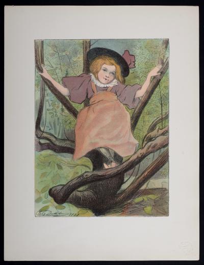 Eugène DELATRE - Kacia, 1898 - Lithograph on wove paper 2