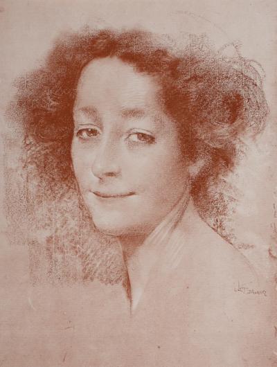 Lucien LEVY-DHURMER - Belle d’antan, 1897 - Lithograph on wove paper 2