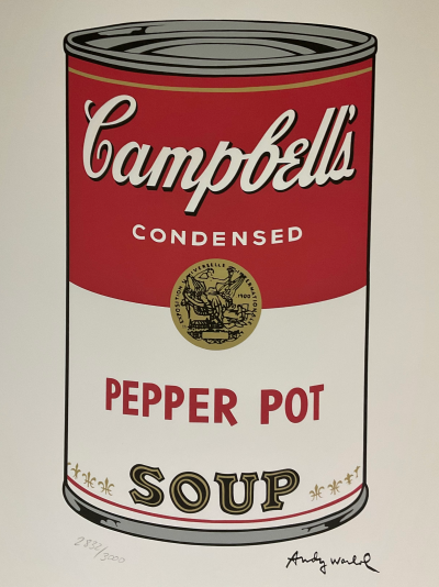 Andy WARHOL (d’après) - Campbell Soup Pepper Pot , Lithographie 2