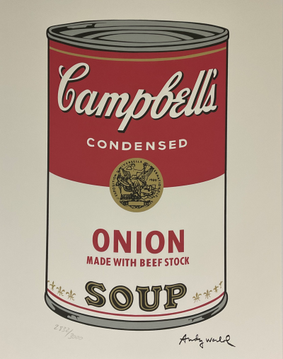 Andy WARHOL (d’après) - Campbell Soup Onion - Lithographie 2