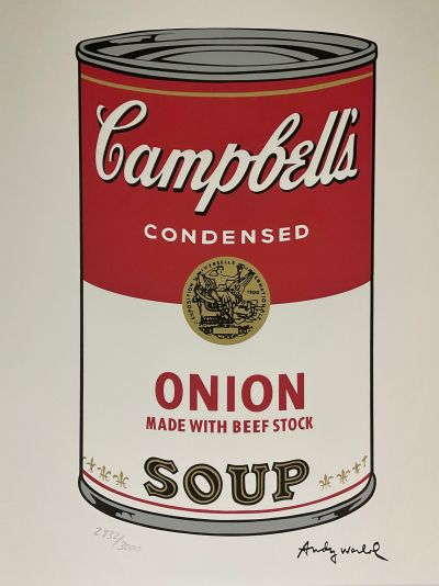 Andy WARHOL (d’après) - Campbell Soup Onion - Lithographie 2