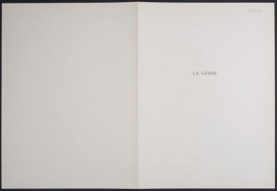Henri MATISSE (D'après) - La Gerbe, 1958 - Lithographie sur papier 2