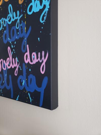 Charlie - Lovely Day - Technique mixte sur toile 2