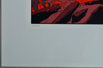 Julliard André - Sarcophages 6ème continent -2004 - Sérigraphie 2