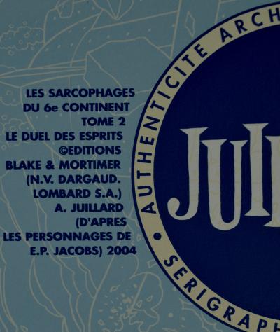 Julliard André - Sarcophages 6ème continent -2004 - Sérigraphie 2