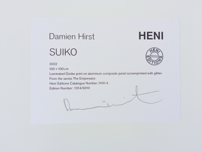 Damien Hirst - H10-4 Suiko (The Empresses) - Impression sur aluminium 2